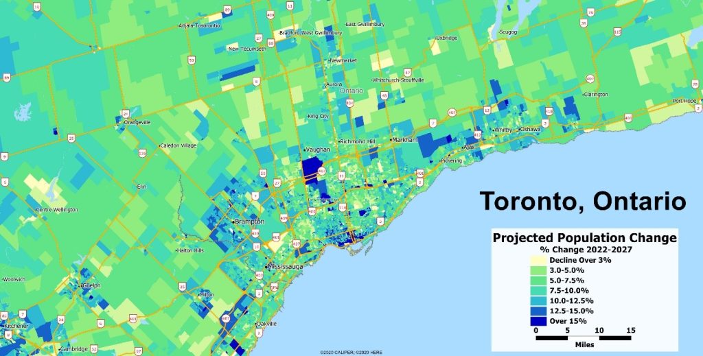 Canada Population Projections - Applied Geographic Solutions