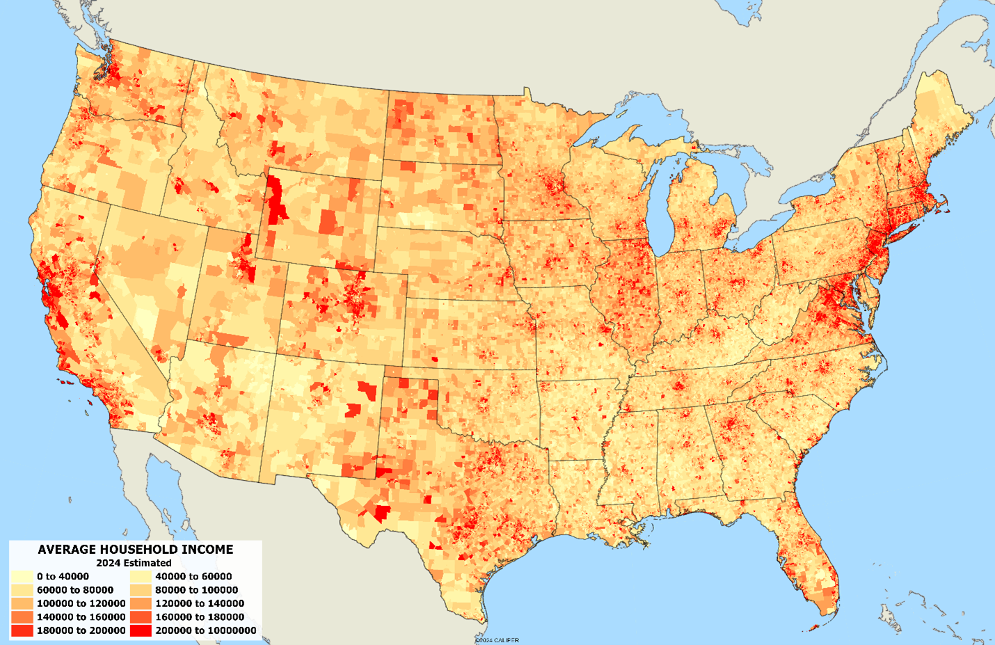New for 2024B: Disposable Income - Applied Geographic Solutions